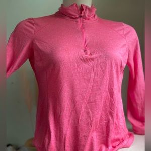 Dri More Women Active Pink Sweater Pullover L